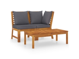 Garden Lounge Set, Garden Lounge Sets Vidaxl Marrom Madeira (n/a)