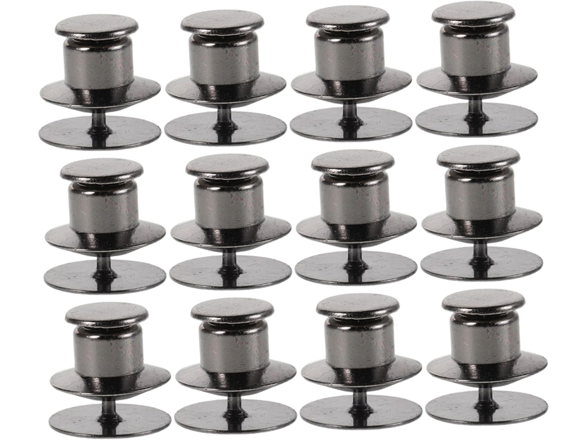Conjunto Zerodeko Com 30 Pinos Planos De Metal Mecanismo Travamento Fácil, Liga De Zinco Leve Para Acessórios Escritório