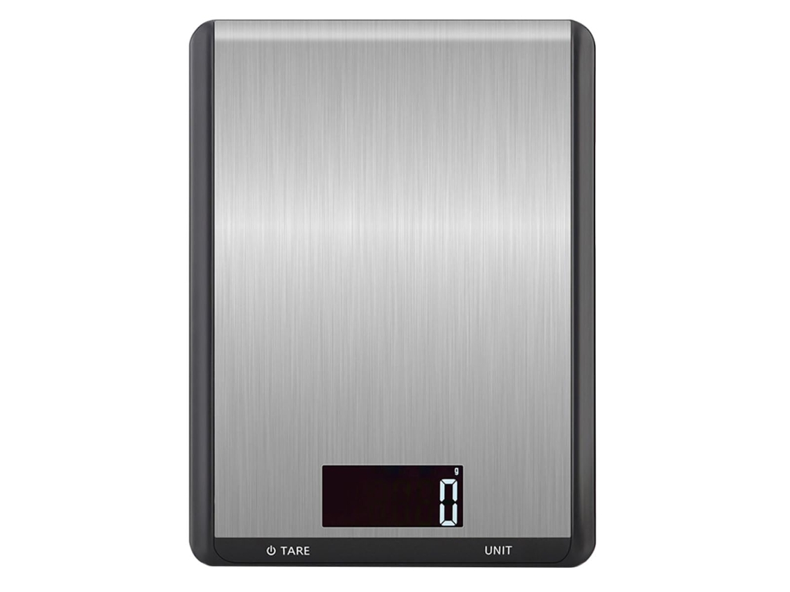 Balança De Cozinha Digital Multifuncional Toyandona, Em Aço Inoxidável, Capacidade De 10kg, Precisão De 1g, Sem Bateria