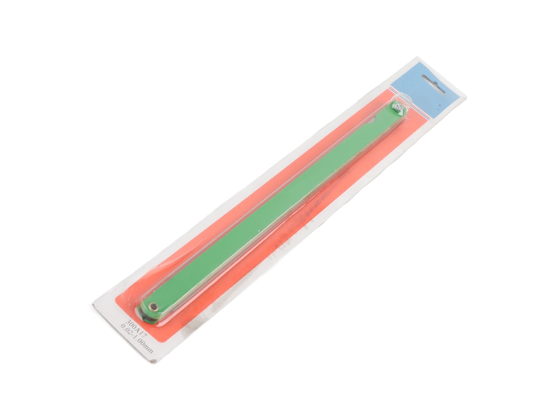 Calibre Deslizante De 17 Láminas Medidas 0.02-1mm Acero Inoxidable Herramienta De Medida Para Espacios