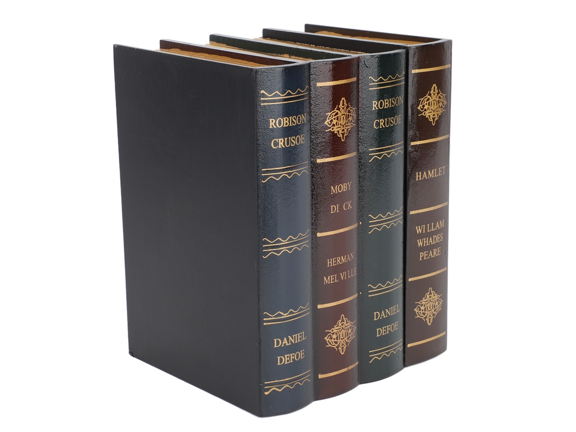 Caixa De Armazenamento Em Forma De Livro Antigo Laxiscreed Para Decoração E Organização Elegante