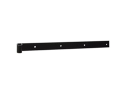 Extremidade Quadrada Da Dobradiça 14 35x4 L700mm Preta Afbat