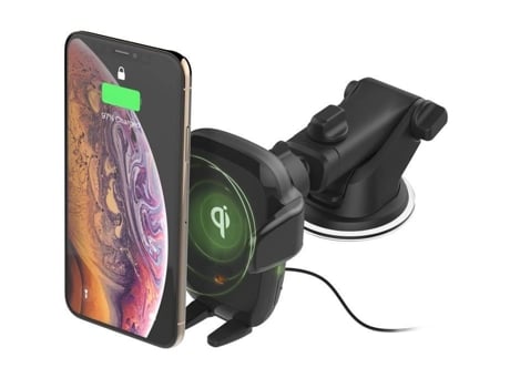 Suporte Iottie De Carregamento Rápido Sem Fio Autosense - Preto