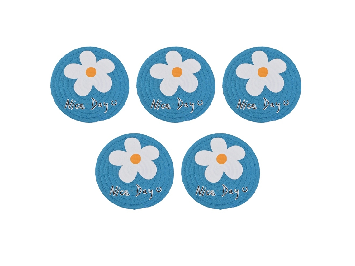 Elysve Individual De Mesa De Corda De Algodão Proteção E Decoração De Mesa