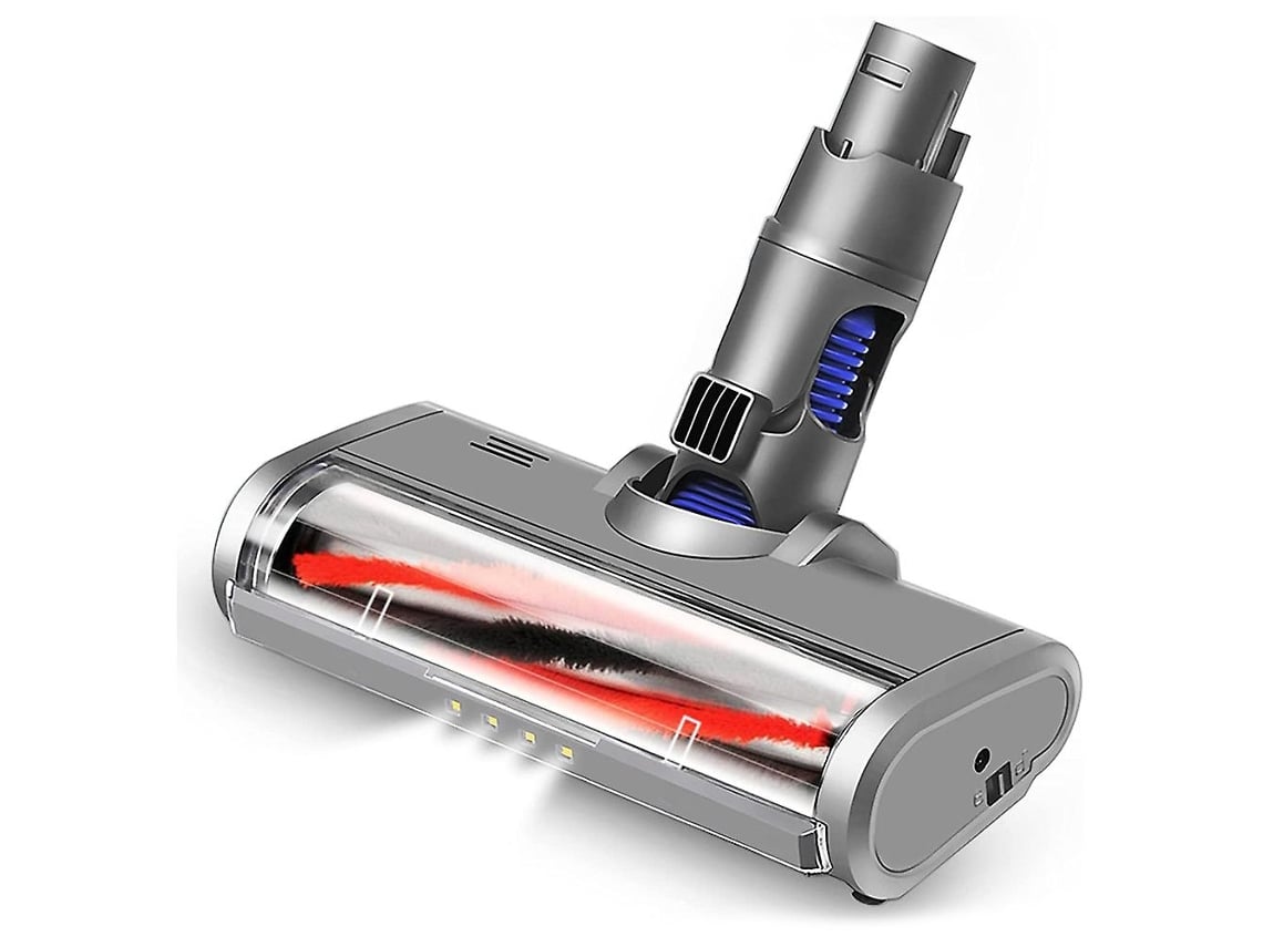 Acessórios de Aspirador Escova de rolo elétrica turbo para V6 Dc58 Dc59 Dc61 Dc62 Escova de liberação rápida com luz led para carpe