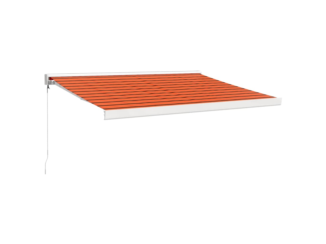 Toldo retrátil VIDAXL Multicolor Tecido (3,5x2,5 m)