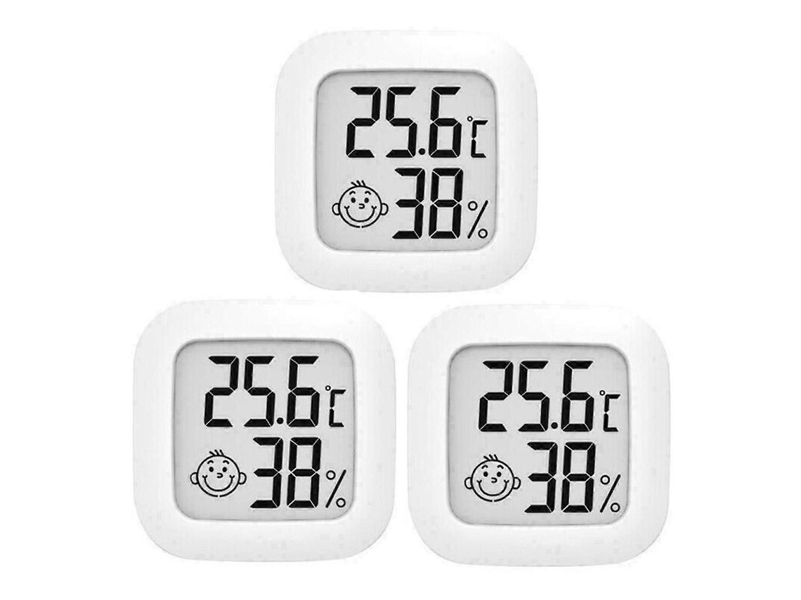 3x Termo-higrômetro Digital Temperaturmesser Mini Luftfeuchtigkeit Termômetro