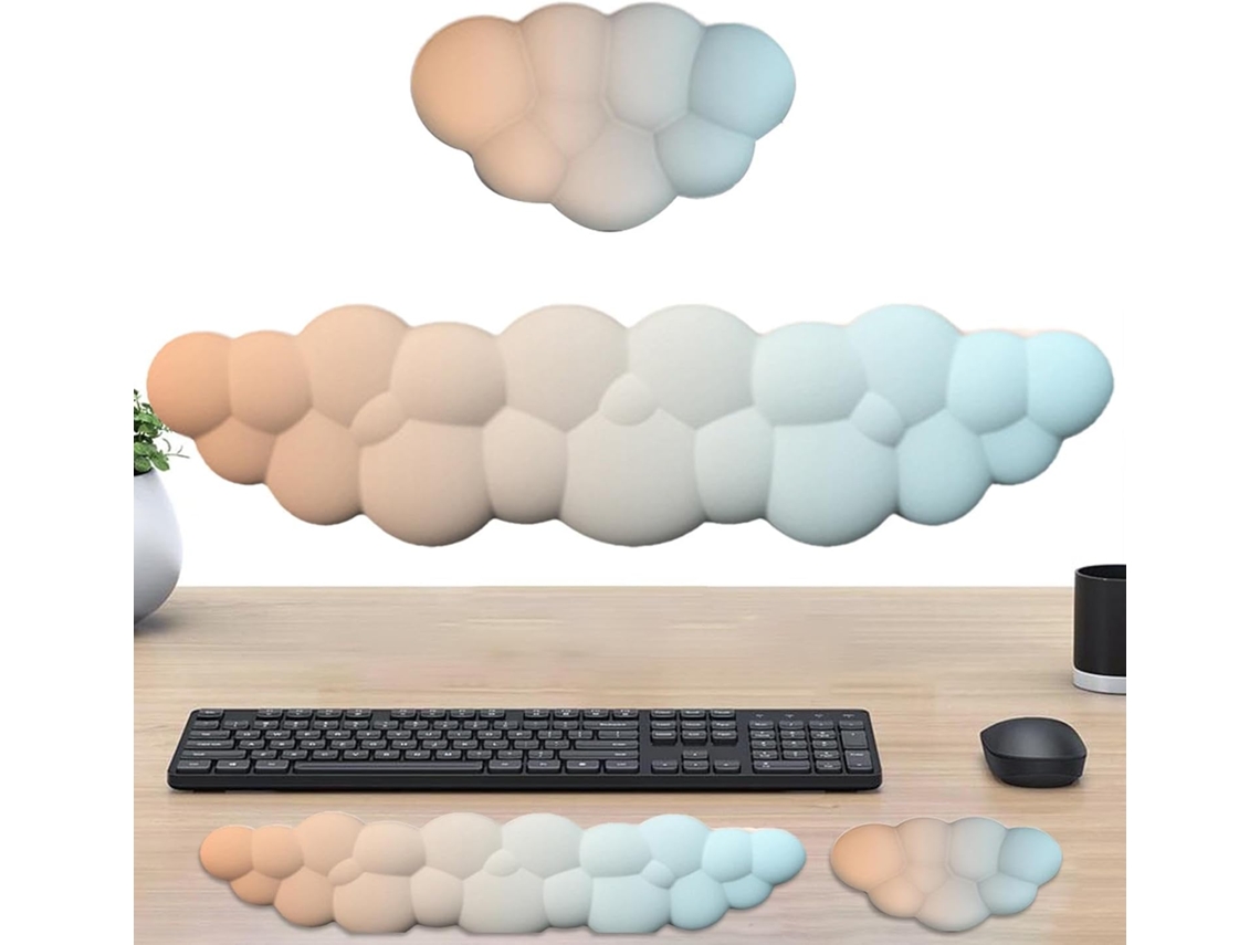 Apoio De Braço Para Teclado Cloud, Apoio De Pulso Cloud, Cor Gradiente