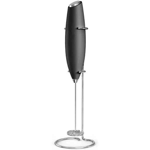 Espumador De Leite, Espumador De Leite Potente, Batedor De Chantilly, Preto