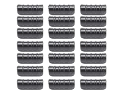 KIT de 50 Abraçadeiras de Plástico para Invernadero Fasst com Tuberías e Clip para Película (LxAxP cm) | S/MARCA