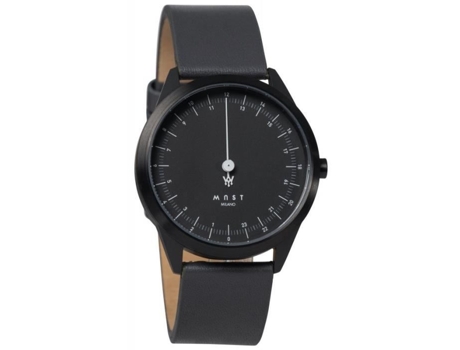 Relógio Masculino MAST MILANO A24-Bk405M.Bk.15I Mão Única 24 Horas Quartzo