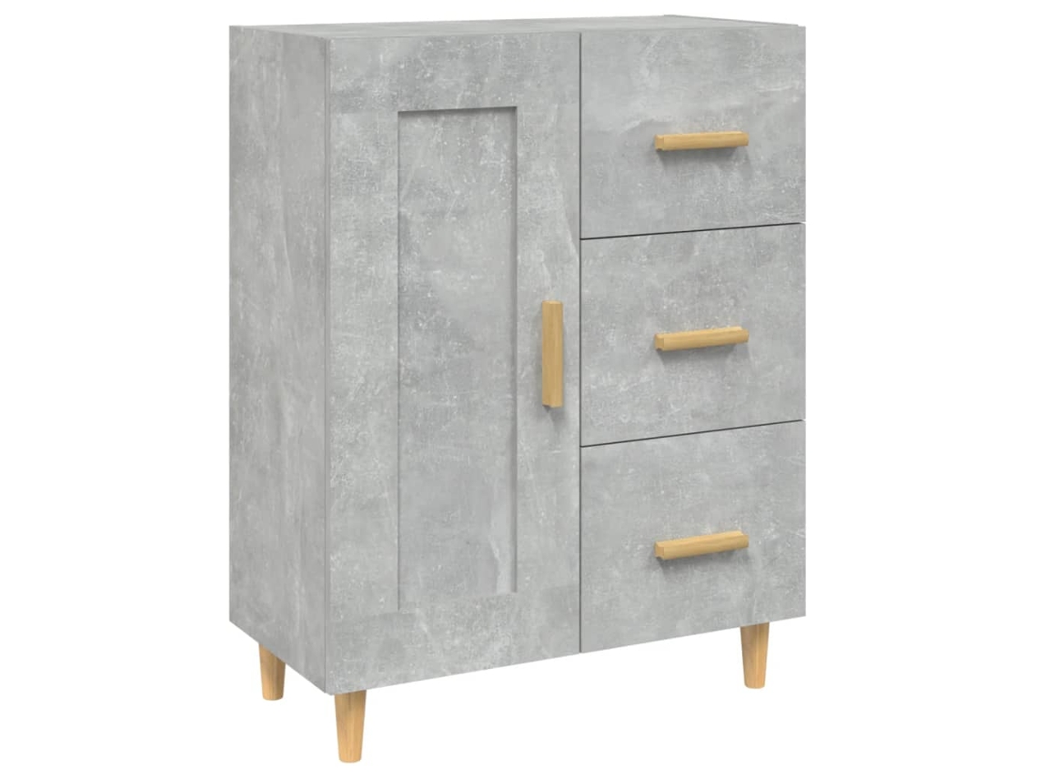 Sideboard, Sideboards Vidaxl Cinzeto Madeira Processada (n/a)