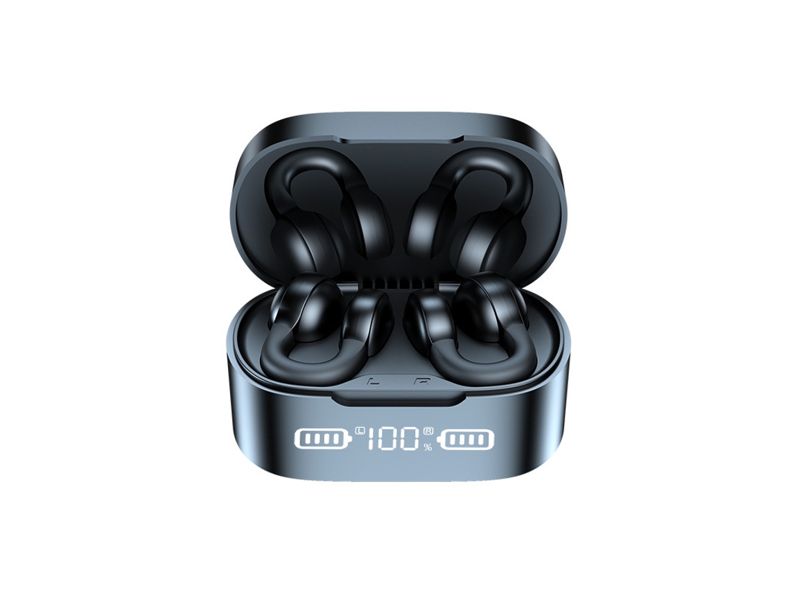 Auriculares Bluetooth True Wireless  Sem Fio 5.0 Verdadeiros com Microfone 3D Hi-Fi Estéreo com Cancelamento de Ruído