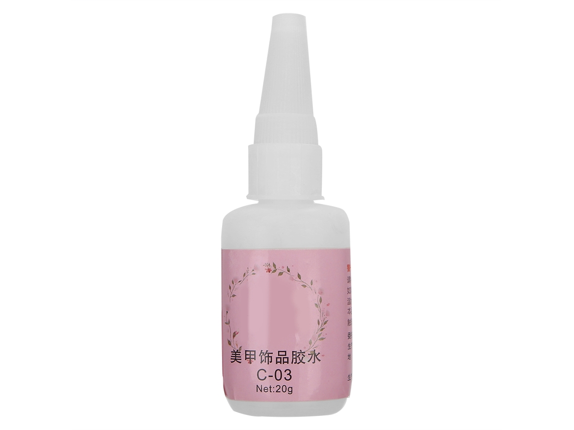 Cola Para Decoração De Unhas Com Secagem Rápida Adesivo Para Strass E Pérolas Falsas Ferramenta De Manicure