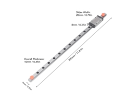 Guia Linear Miniatura Com Bloco De Rolamento Para Impressora 3d