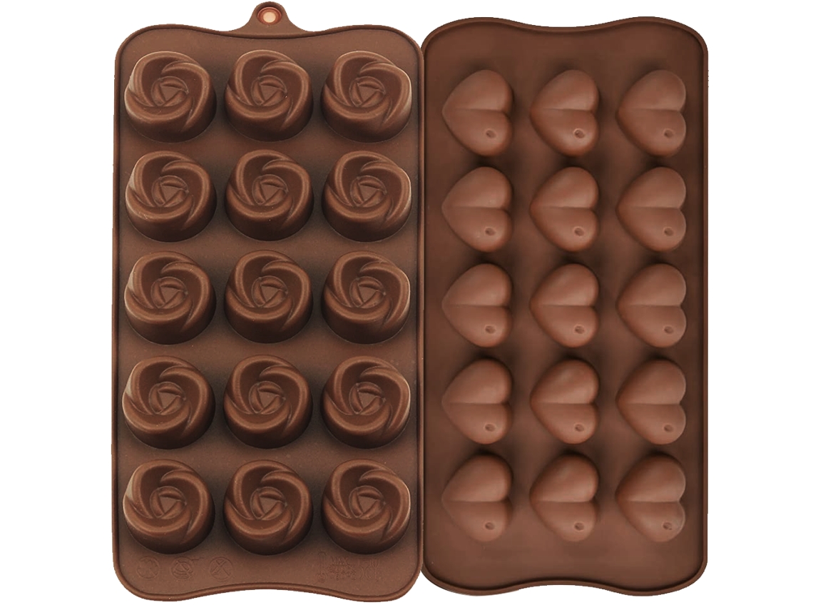 Molde de Bolo de Silicone Multiestilo Molde de Chocolate Love Animal Baking Mold Faça Você Mesmo Pequeno Molde Flexível