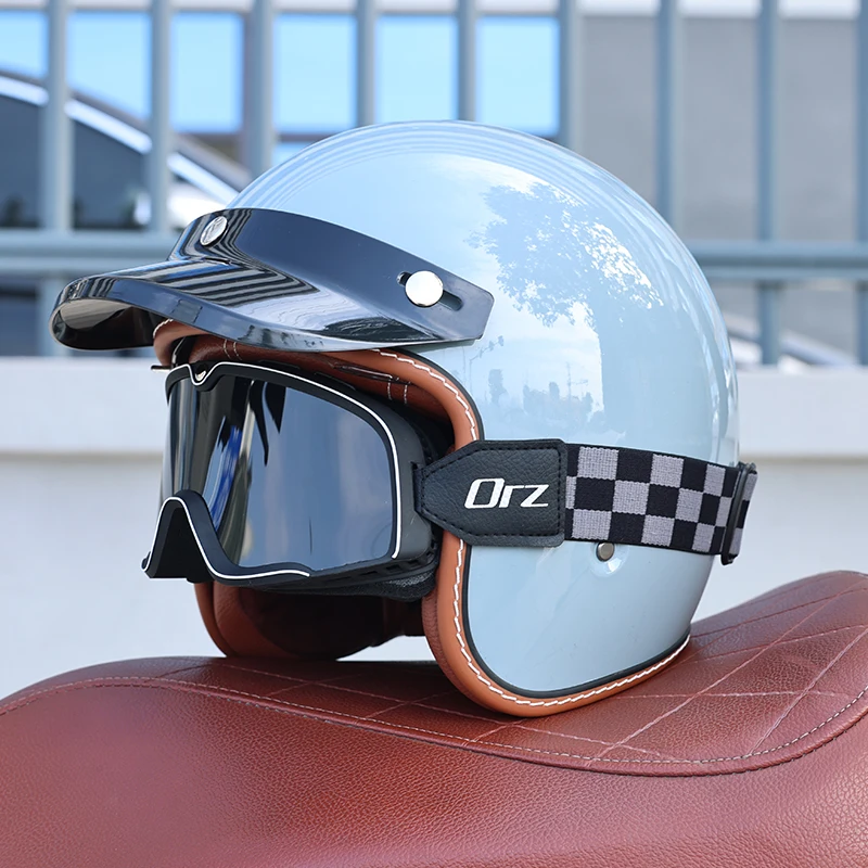 Capacete (l)abs 3/4 Aberto, Certificado Dot, Resistente A Impactos, Com Proteção Uv.