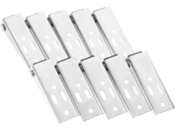 Conjunto De 10 Rodízios Para Porta Deslizante Em Aço E Acessórios Port