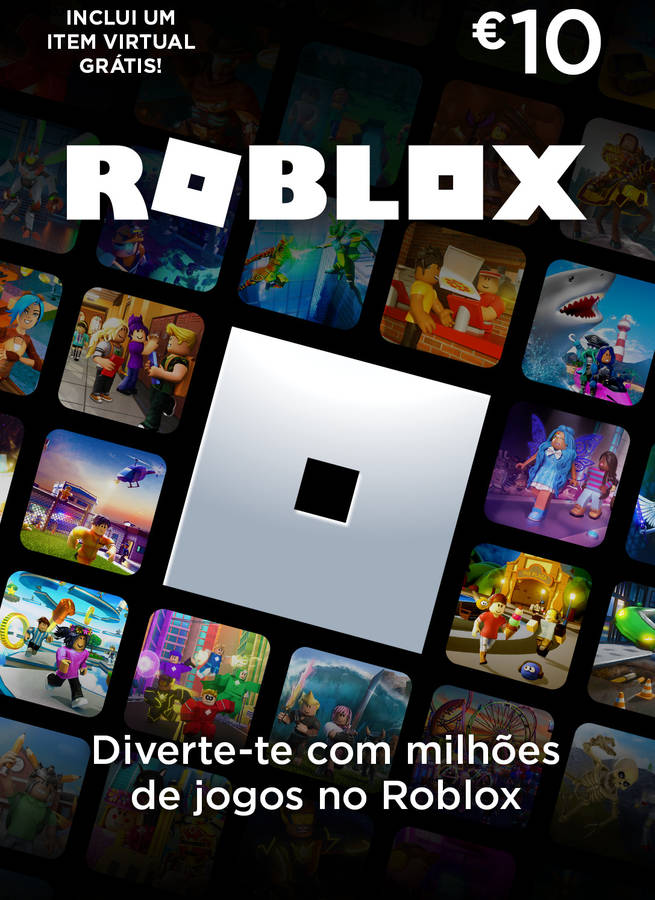 Cartões de Descarga Roblox 10 Euros (Formato Digital)