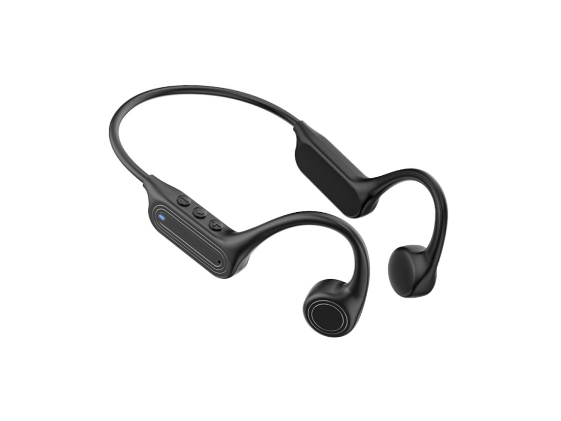 Auriculares Condução Óssea, Ipx5 Auriculares Natação À Prova Dágua SPQMENT (pretos)