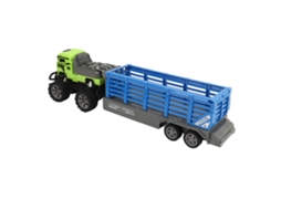 Primerox caminhão de Carga Controle Remoto Brinquedo Veículo de Construção com Luz 1:43