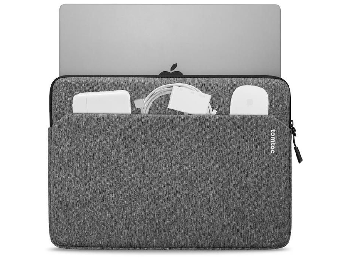 Capa 13 Macbook Air / 14 Macbook Pro, Cinza Tomtoc