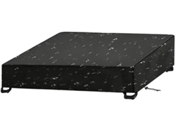 Capa de Mesa Impermeável para Exterior, Quadrada, em Tecido Oxford 420d, com Fivela À Prova de Vento e Proteção Contra CHABERLU