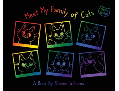 Livro Meet My Family of Cats de Steven James Williams (Inglês - Capa Dura)