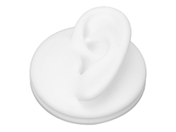 Simulação De Modelo Orelha Silicone Multifuncional, Ferramenta De Exibição Modelo Orelha Humana Esquerda E Direita
