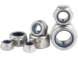 Conjunto De Porcas Sextavadas Autotravantes Em Aço Inoxidável 304,