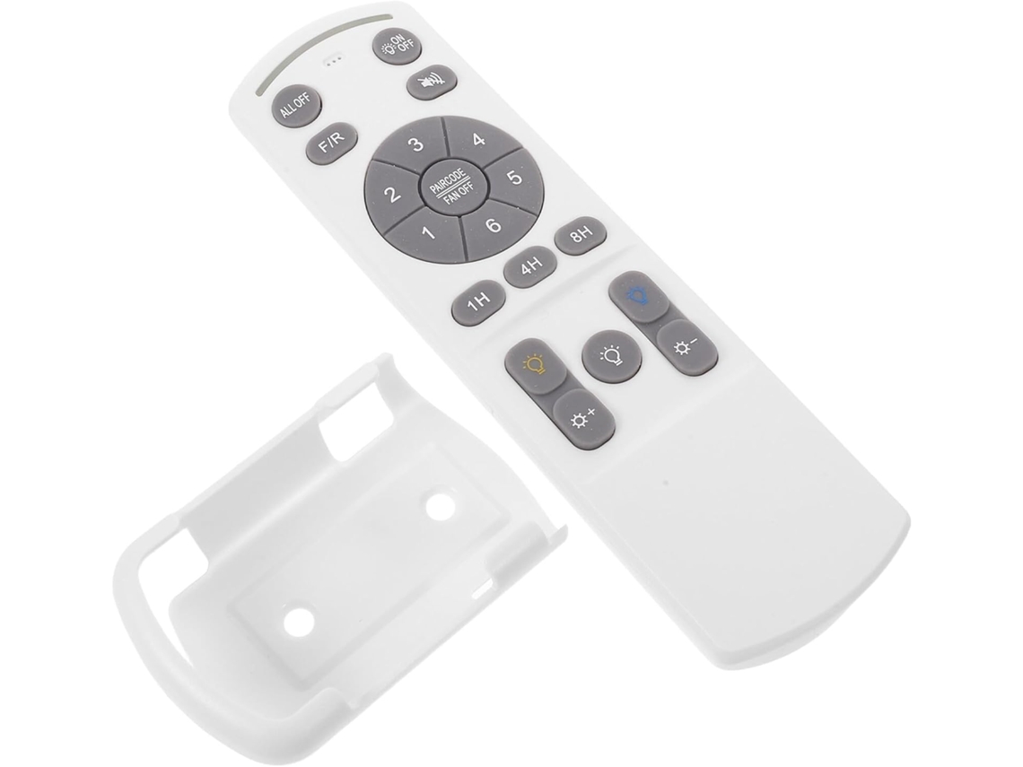Controle Remoto Para Ventilador De Teto Com Luz, Plástico Resistente,