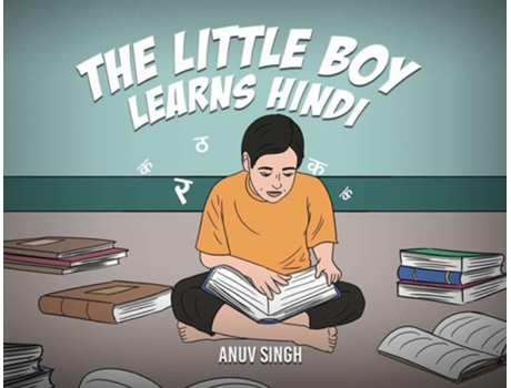 Livro The Little Boy Learns Hindi de Anuv Singh (Inglês)