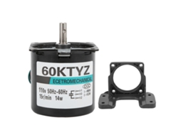 Motor Síncrono de Ca 14W 15rpm 110V com Eixo Central YURU para Controle Bidirecional