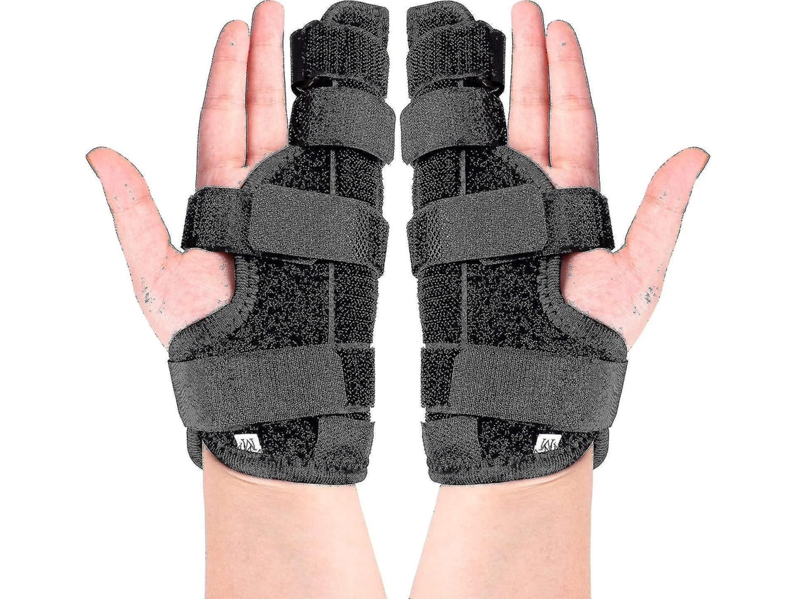 Lurelia Protetor Taekwondo, Pacote Com 2, Luvas De Boxe Com Meia Acolchoada Para Suporte De Fratura E Luvas Para Dedos Metacarpais