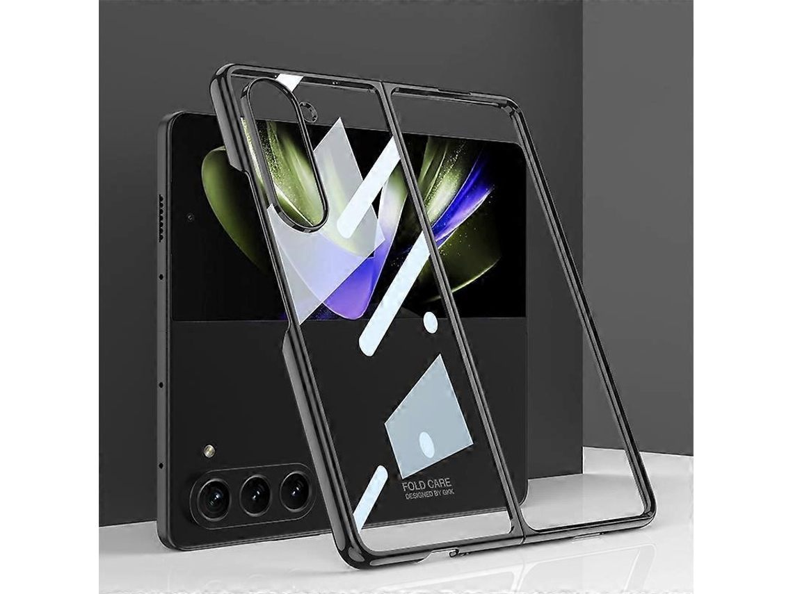 Capa De Celular Com Cobertura Total E Galvanoplastia Gkk Phantom Para Samsung Galaxy Z Fold5
