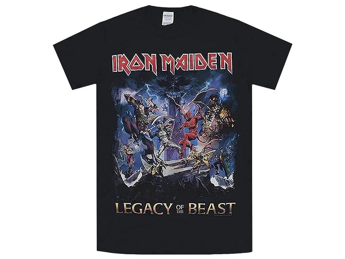 Iron Maiden Legacy Of The Beast T-shirt Unisex Adults Size:xxl