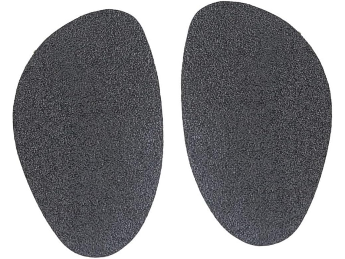 1par De Protetores Antiderrapantes Autoadesivos Pretos Para Sapatos Salto Alto