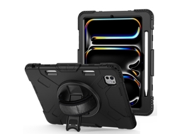 Capa Giratória 360° Para Ipad Pro 11 Com Suporte, Resistente A Impactos E À Prova De Choque. Protetora Robusta Tablets, Compatível Tuotuo