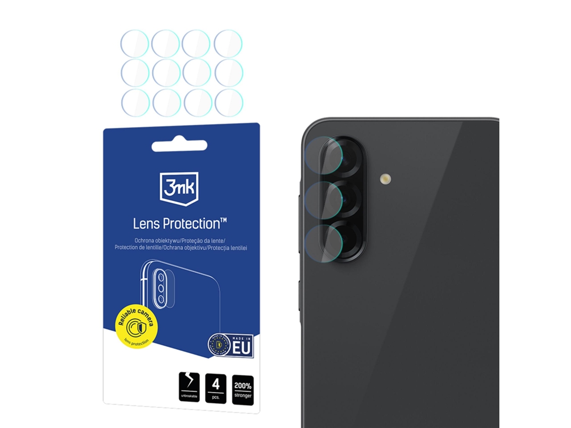 Protetor De Lente 3mk Para Samsung Galaxy A37 A57 - Proteção E Segurança Da Câmera