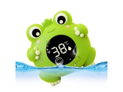 Monitor de Temperatura da Água do Banho Brinquedo Flutuante Fofo para Banho Exibição da Temperatura do Chuveiro CHABERLU