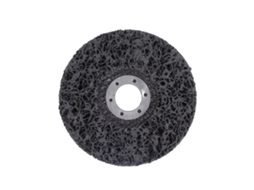 Rueda De Descapado De 4.5 Polegadas Negra Impermeável Resistente À Oxidação Baixo Ruído Disco Para Remoção De Pintura Aço Inoxidável