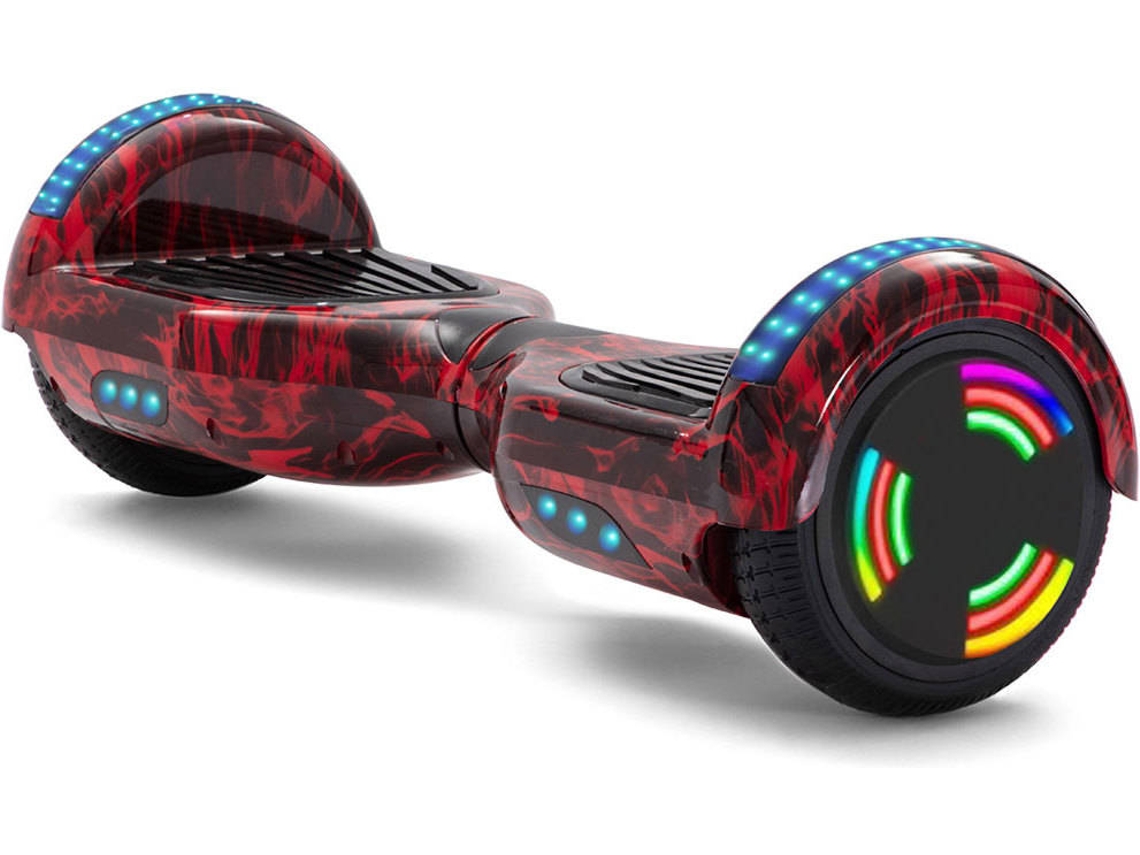 Led Hoverboard 6,5 Skate Elétrico Bluetooth Hover Board 6,5 Cor