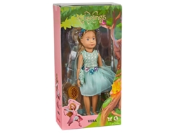 Boneca Kruselings Vera Party Time Boneca De Festa Com Acessórios E Vestido Floral.