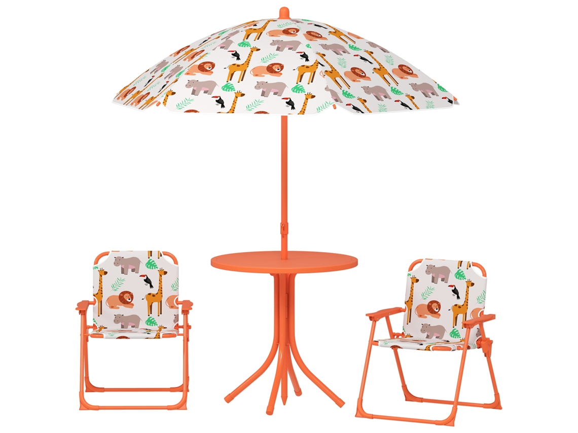 Mesa De Piquenique Laranja
