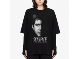 Rockinstone Scarface Movie Red Eye Black Adult T-shirt Size:l