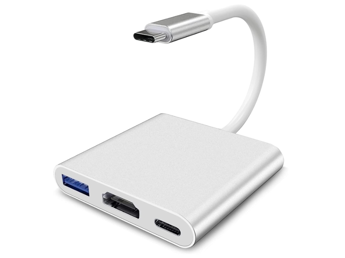 Adaptador 3 em 1 Tipo C para Usb 3.0 STELASPLEN