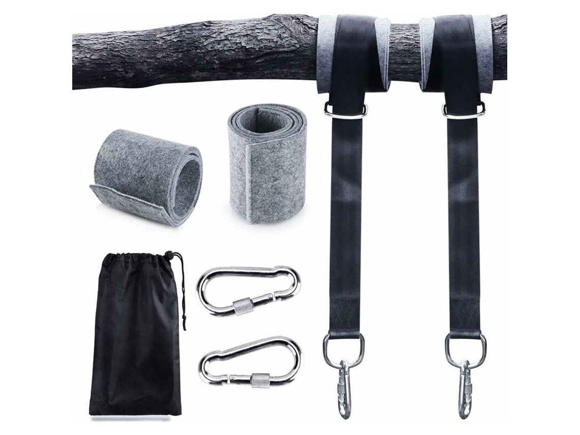Laços De Rede, Pacote Com 2 Laços De Balanço Pesados ​​​​2x150 Com D Slowmoose