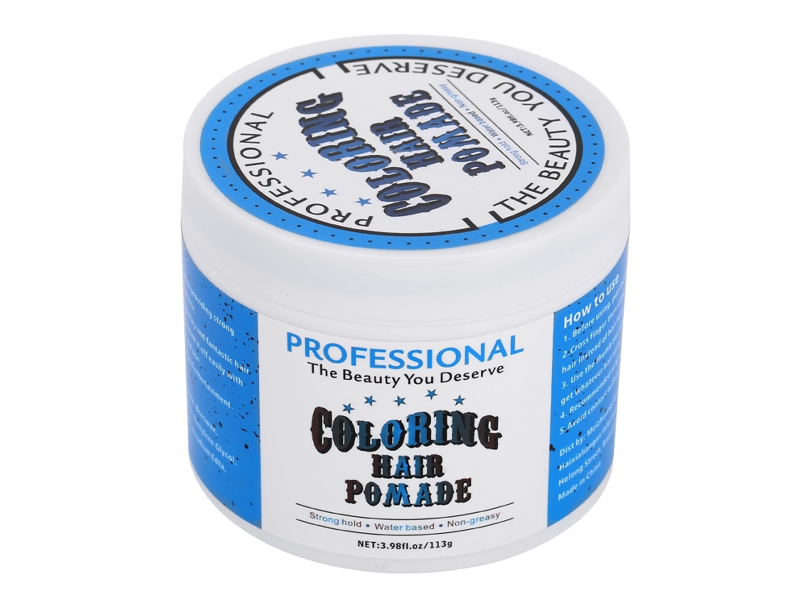 2026 cera de Pelo Color Azul Desechable para Peinado Y Coloreado 113g