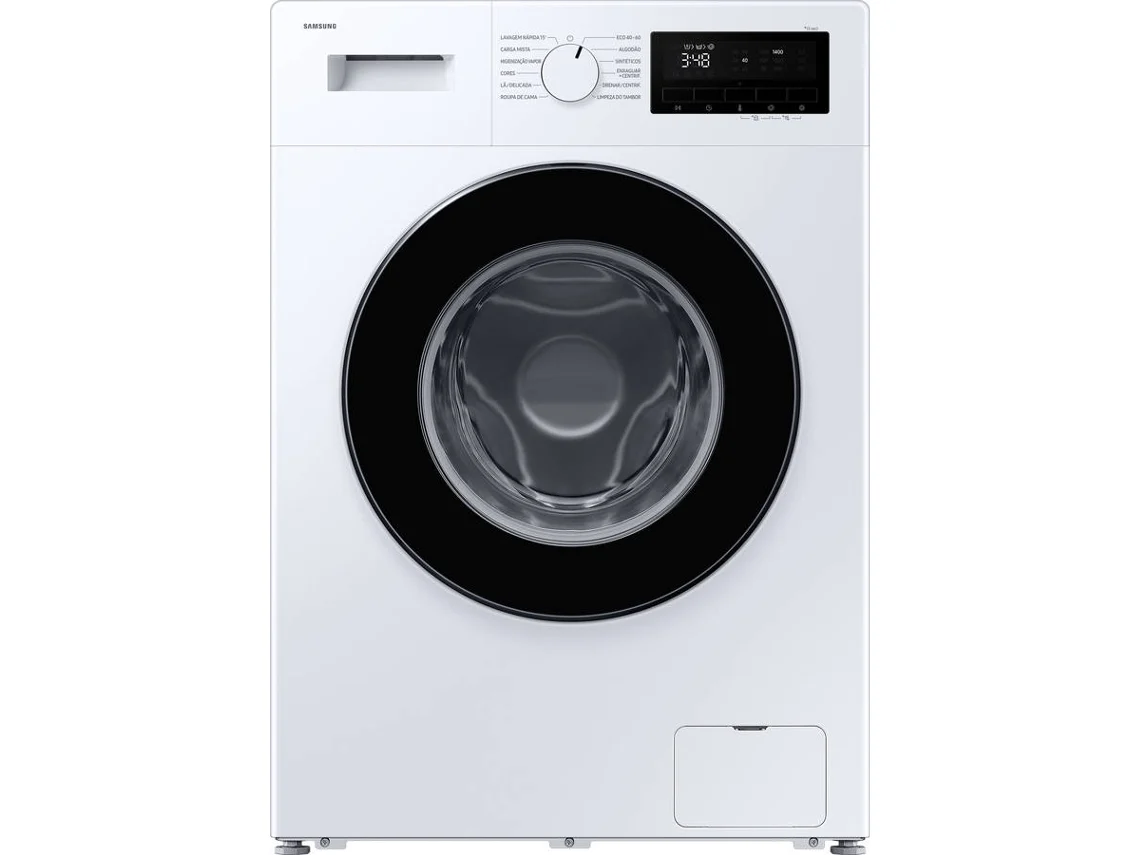 Máquina de Lavar Roupa SAMSUNG WW90FG3M05AWEP (9 kg - 1400 rpm - Branco)