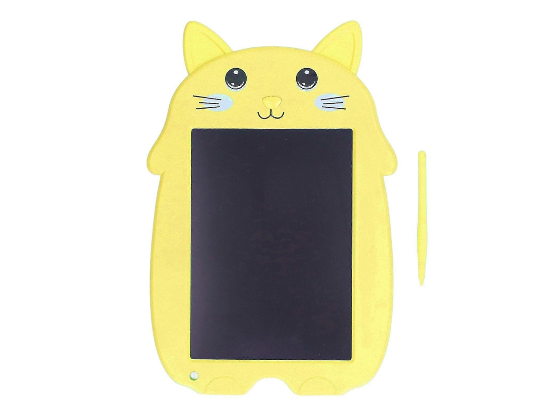 Tablet De Escrita Lcd, Formato Gato Desenho Animado, Revestimento Em Abs, Lcd Reutilizável, Quadro Para Crianças E Adultos D Aquaforge